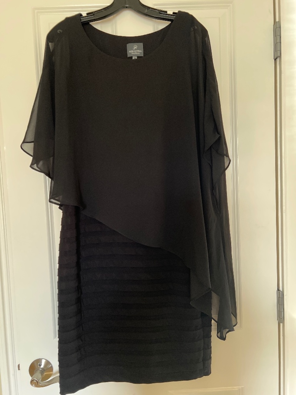 Adrianna Papell little black dress size 12